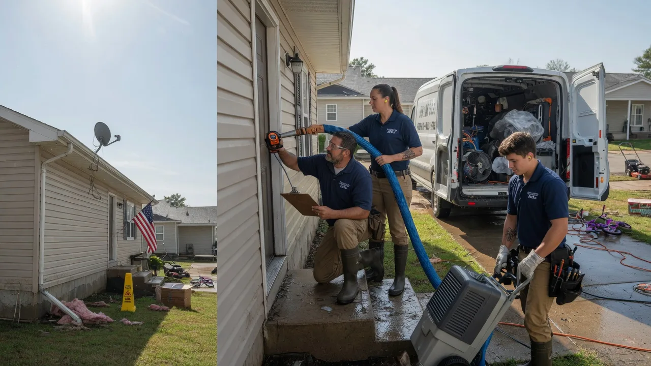 Ceiling Water Damage Restoration in House Springs, MO near me